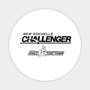 New Rochelle Challenger 2019 (Black Text) Magnet